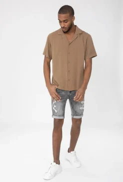 Chemise manches courtes décontractée