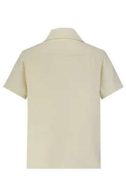 Chemise manches courtes fleurie