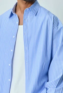 Chemise manches longues à rayures