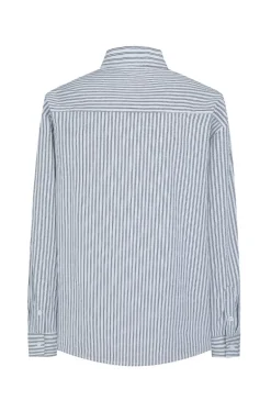 Chemise manches longues à rayures