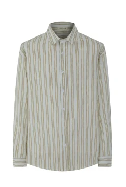 Chemise manches longues a rayures
