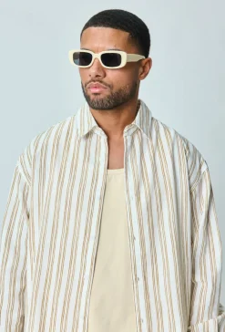 Chemise manches longues a rayures
