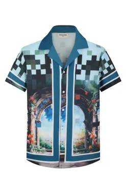 Chemise paysage artistique
