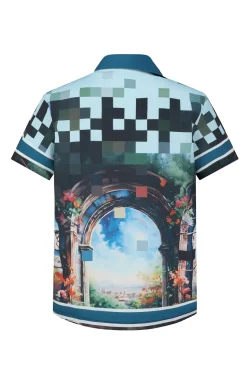 Chemise paysage artistique