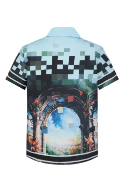 Chemise paysage artistique