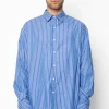 Chemise simple à rayures