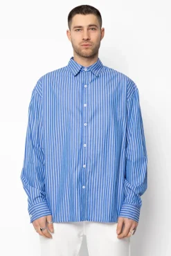 Chemise simple à rayures