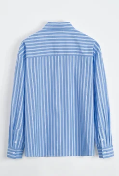 Chemise simple à rayures