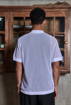 Chemise trouée manches courtes