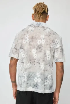 Chemise unie à manches courtes