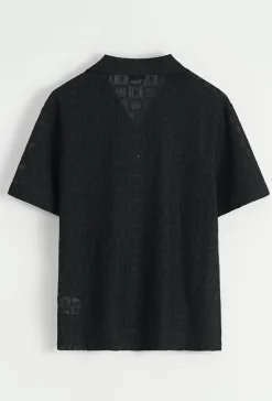 Chemise unie à manches courtes