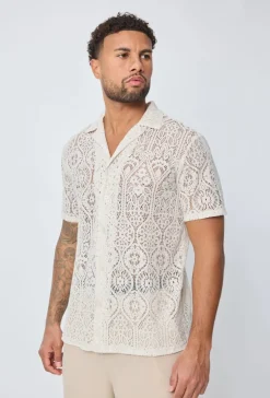 Chemise unie manches courtes