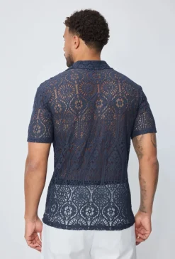 Chemise unie manches courtes