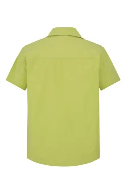 Chemise unie manches courtes