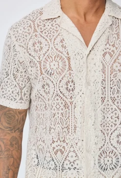 Chemise unie manches courtes