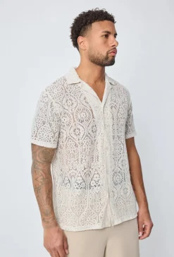 Chemise unie manches courtes