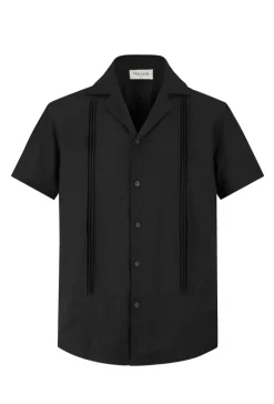 Chemise unie manches courtes