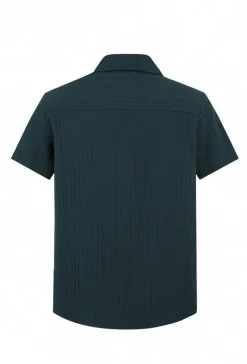 Chemise unie manches courtes
