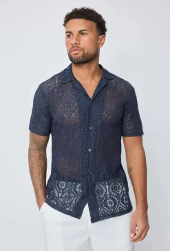 Chemise unie manches courtes