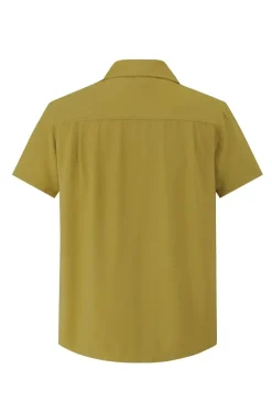 Chemise unie manches courtes