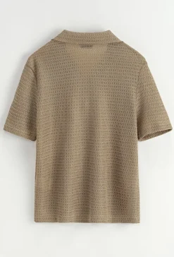 Chemise unie manches courtes