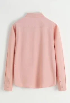 Chemise unie manches longues