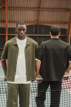 Chemise unie oversize