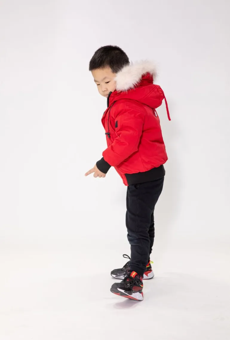 Doudoune enfant à capuche