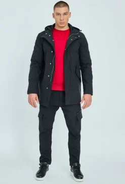 Doudoune parka à capuche