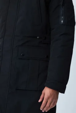 Doudoune parka milongue à capuche