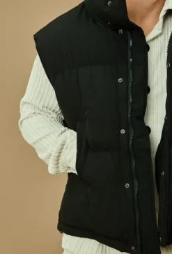 Doudoune puffer sans manches oversize