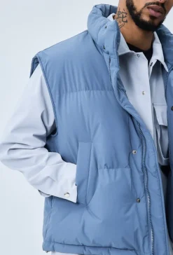 Doudoune puffer sans manches oversize