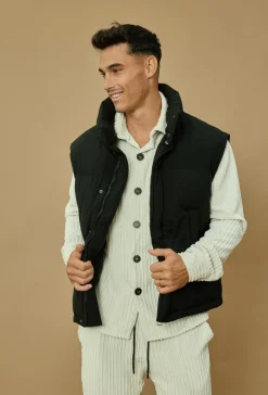 Doudoune puffer sans manches oversize