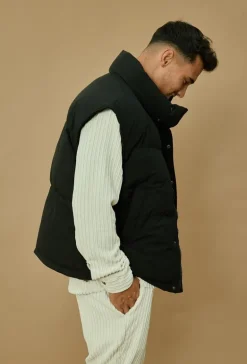 Doudoune puffer sans manches oversize