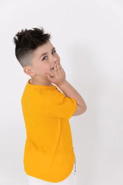 Enfant t-shirt effet lin