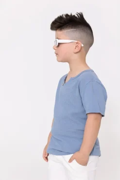 Enfant t-shirt effet lin