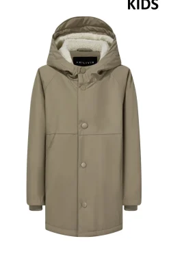 Enfant veste parka impermable à capuche
