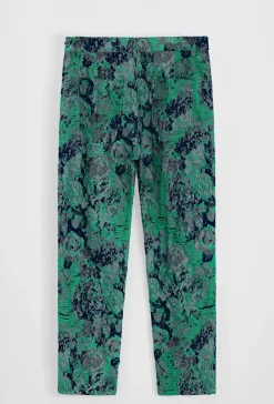 Ensemble à motif fleurie