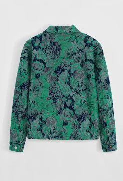 Ensemble à motif fleurie