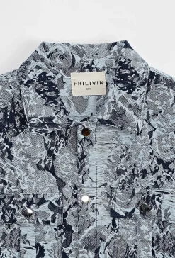 Ensemble à motif fleurie