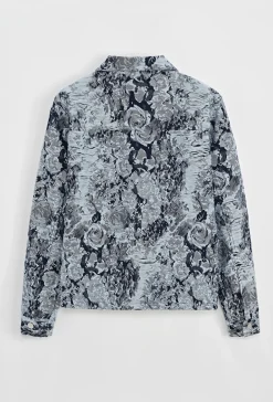 Ensemble à motif fleurie