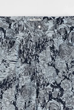 Ensemble à motif fleurie