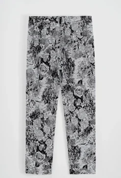 Ensemble à motif fleurie