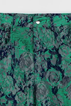 Ensemble à motif fleurie