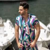 Ensemble à motif géométrique