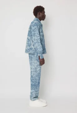 Ensemble à motif marbré