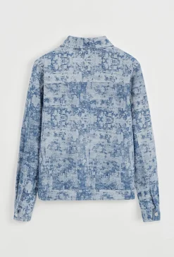 Ensemble à motif marbré