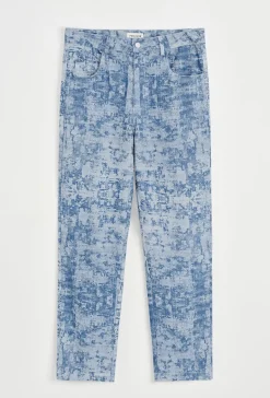 Ensemble à motif marbré