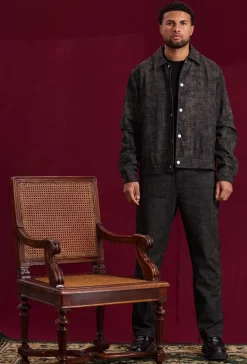 Ensemble à motif marbré