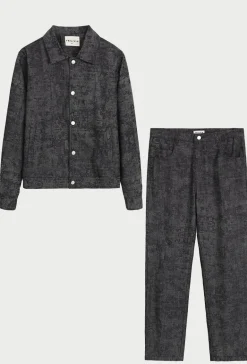 Ensemble à motif marbré